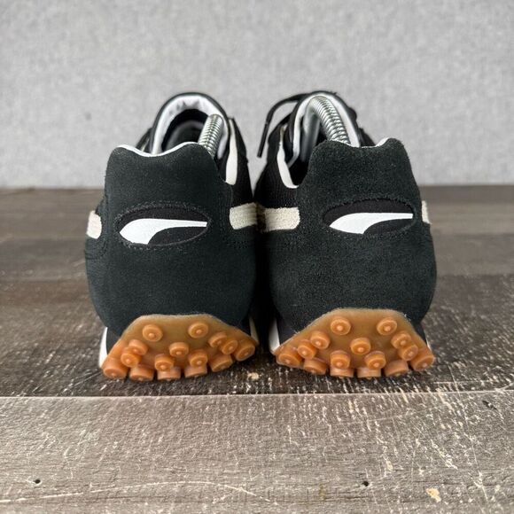 Puma Mens Size 9.5 Avanti Street Snealers Black White Football Inspired Design - Picture 6 of 9